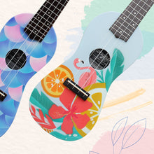 Load image into Gallery viewer, LIMITED EDITION: Pastel Dreams Premium Travel Ukuleles - Wagas Ukes
