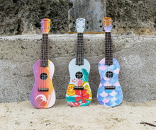 Load image into Gallery viewer, LIMITED EDITION: Pastel Dreams Premium Travel Ukuleles - Wagas Ukes