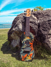 Load image into Gallery viewer, LIMITED EDITION: Tropical Paradise Premium Travel Ukuleles - Wagas Ukes
