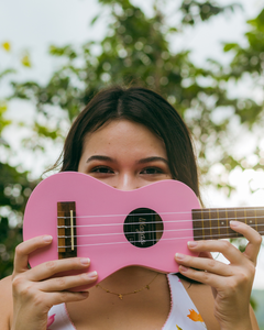 Pink Ursula Ukulele