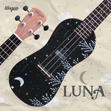 Load image into Gallery viewer, LIMITED EDITION: Luna Premium Travel Ukulele - Wagas Ukes
